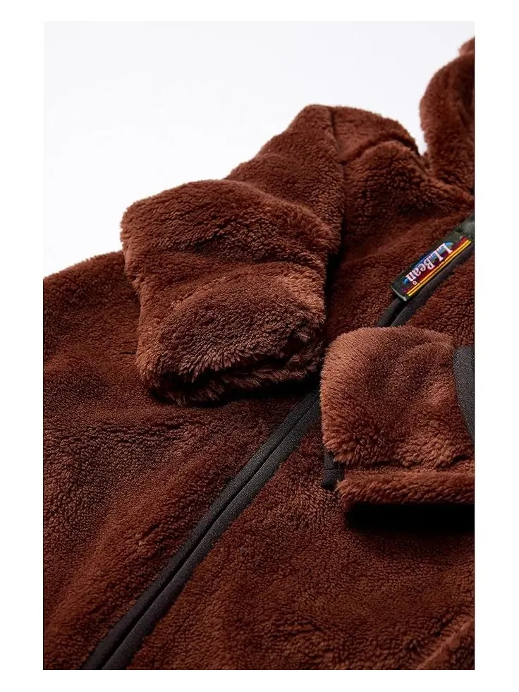 Флисовый комбинезон с высоким ворсом (для младенцев) L.L.Bean Kids — изображение 2 из 3, темный ячмень