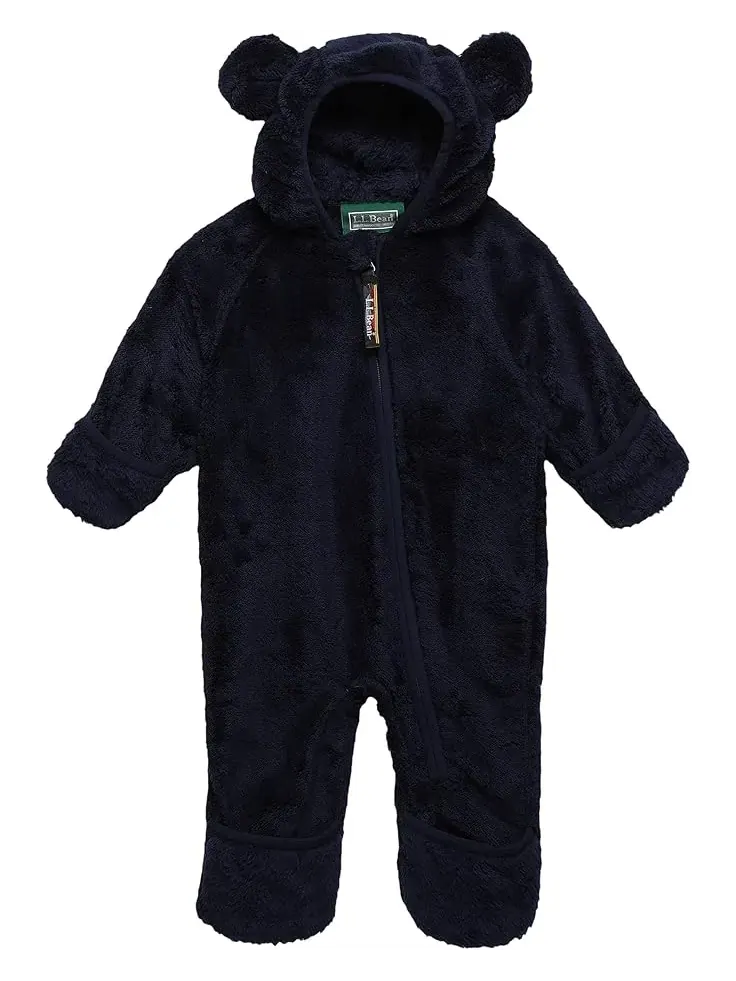 Флисовый комбинезон с высоким ворсом (для младенцев) L.L.Bean Kids — синий