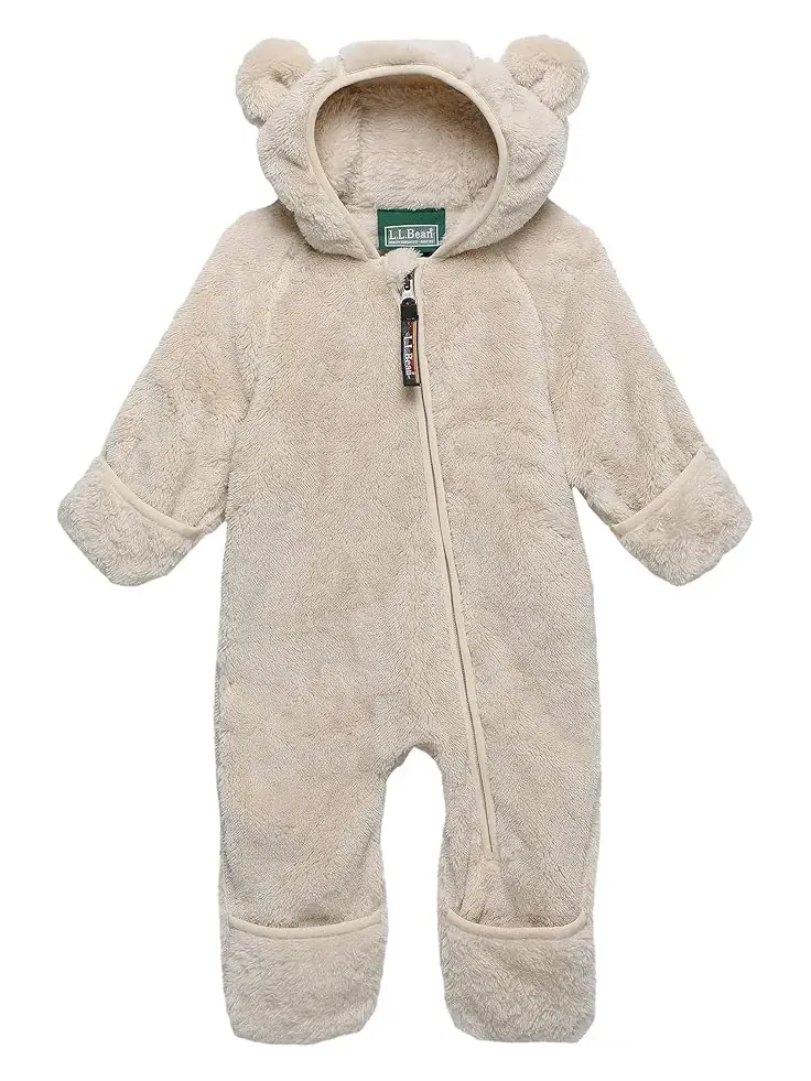 Флисовый комбинезон с высоким ворсом (для младенцев) L.L.Bean Kids — прозрачный
