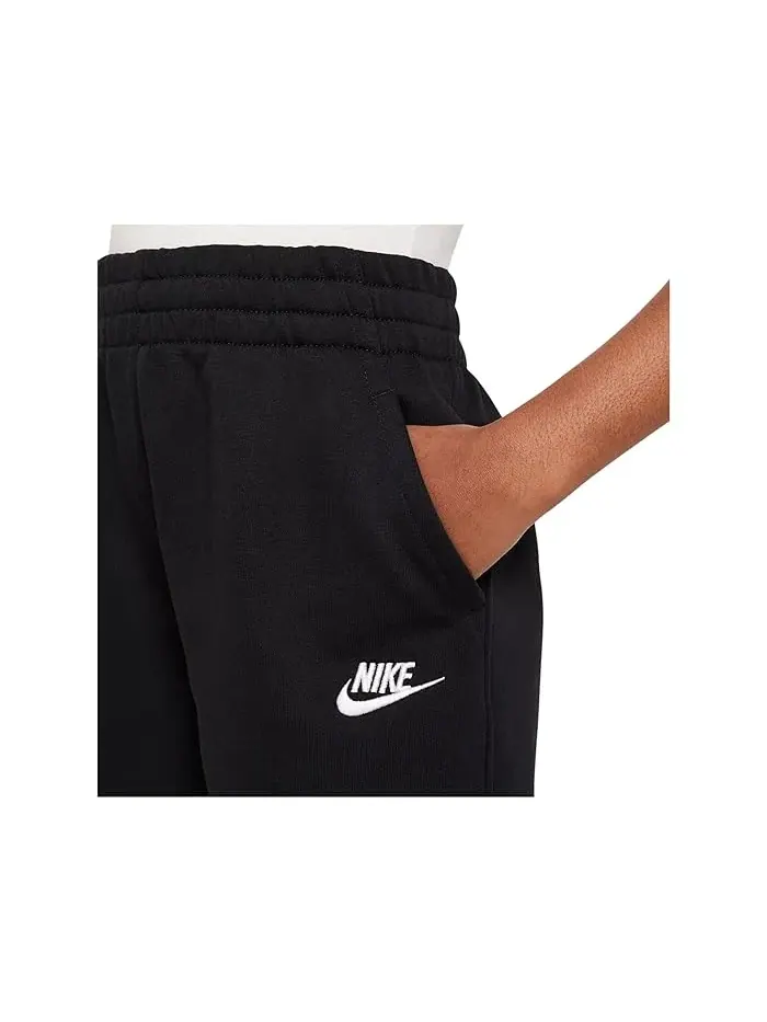 Шорты флисовые Sportswear Club Nike Kids — изображение 4 из 4, черный/белый