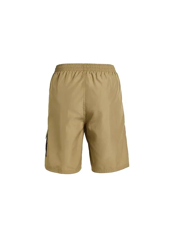 Шорты для плавания Nike Kids Essential Voyage 6" Brief Lined Volley — изображение 2 из 3, бежевый