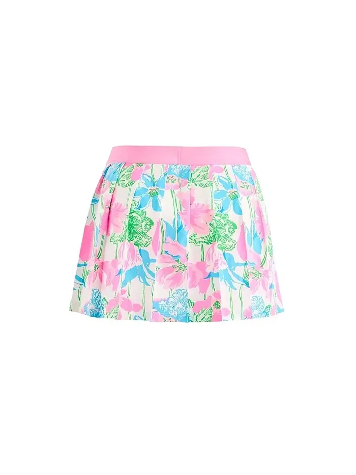 Юбка-шорты с принтом Sylvana Lilly Pulitzer Kids — изображение 2 из 3, белый