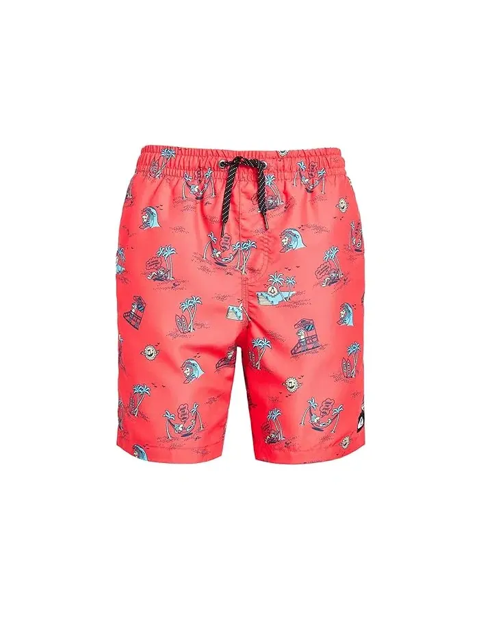 Шорты для плавания Everyday Mix Volley Quiksilver Kids — изображение 1 из 3, коралловый