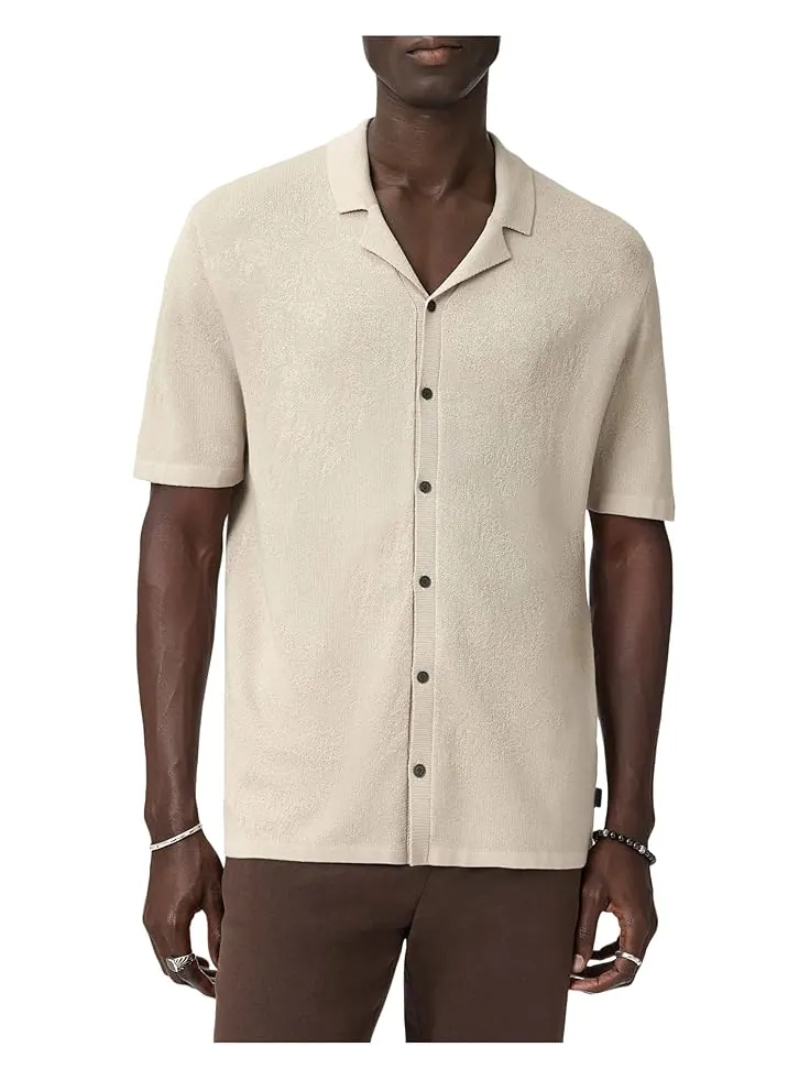 Мужской свитер John Varvatos Arlon Y2597R25 — изображение 1 из 3, миндальный