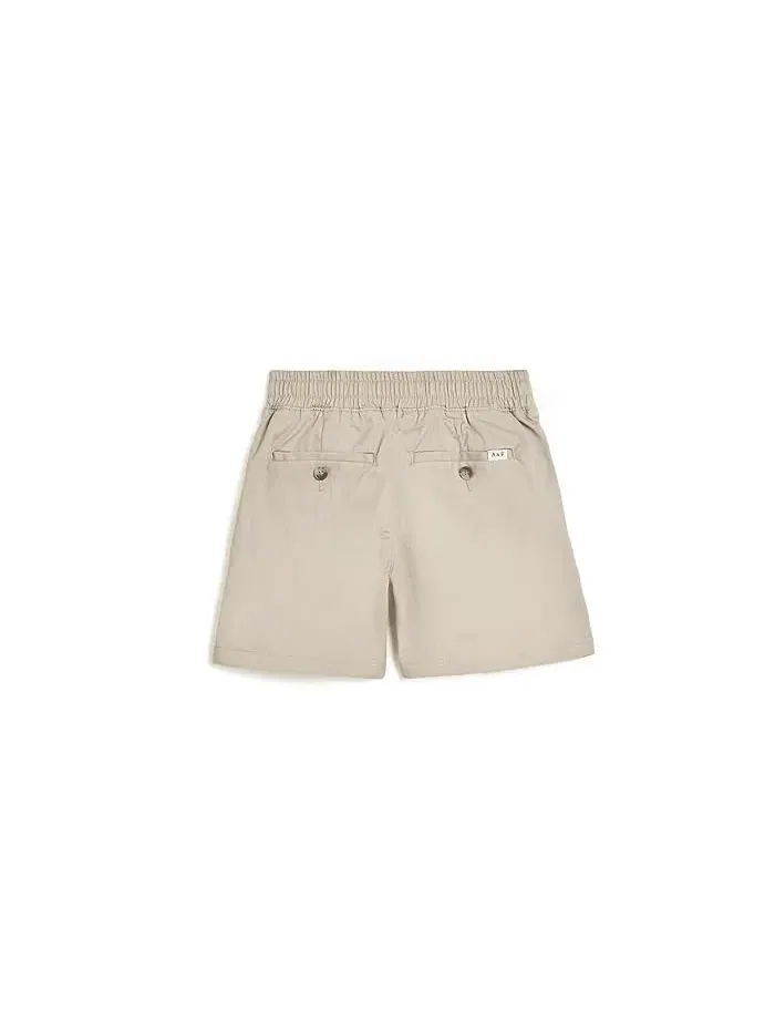 Шорты чинос на резинке Pull-On Chino Shorts abercrombie kids — изображение 2 из 3, яркий белый