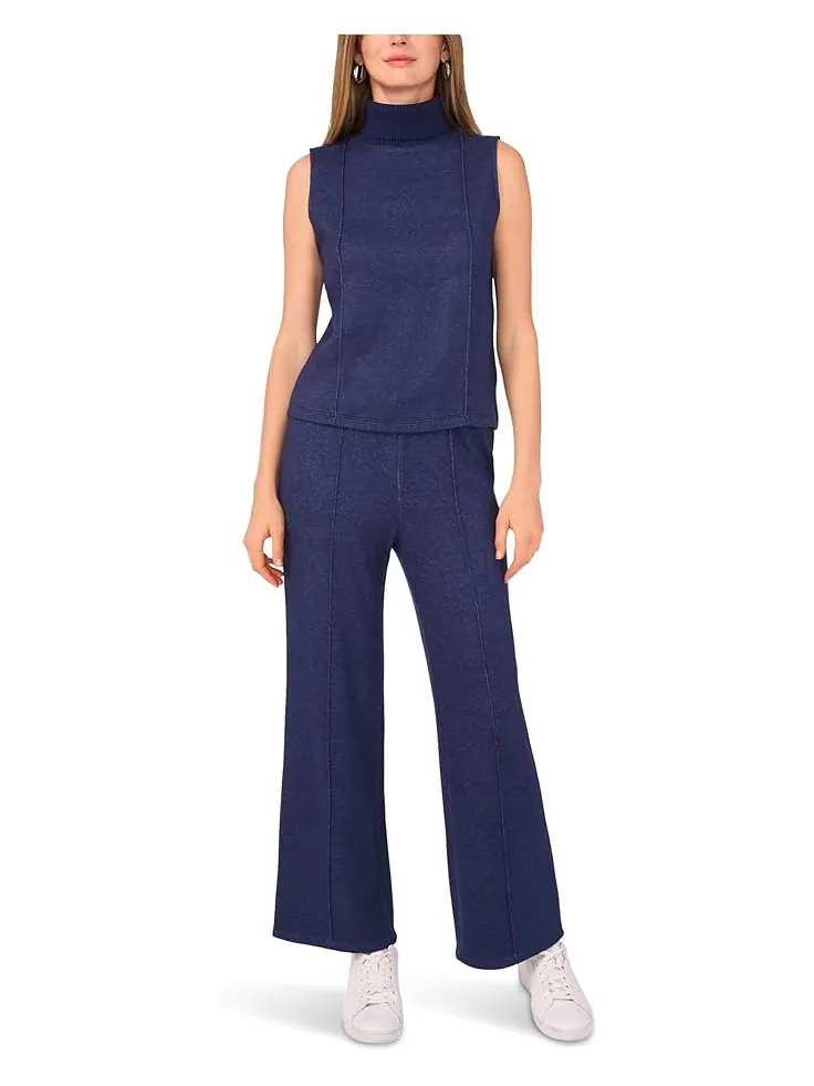 Женский свитер Vince Camuto Sleeveless Ribbed Turtleneck Tank — изображение 3 из 3, сумерки