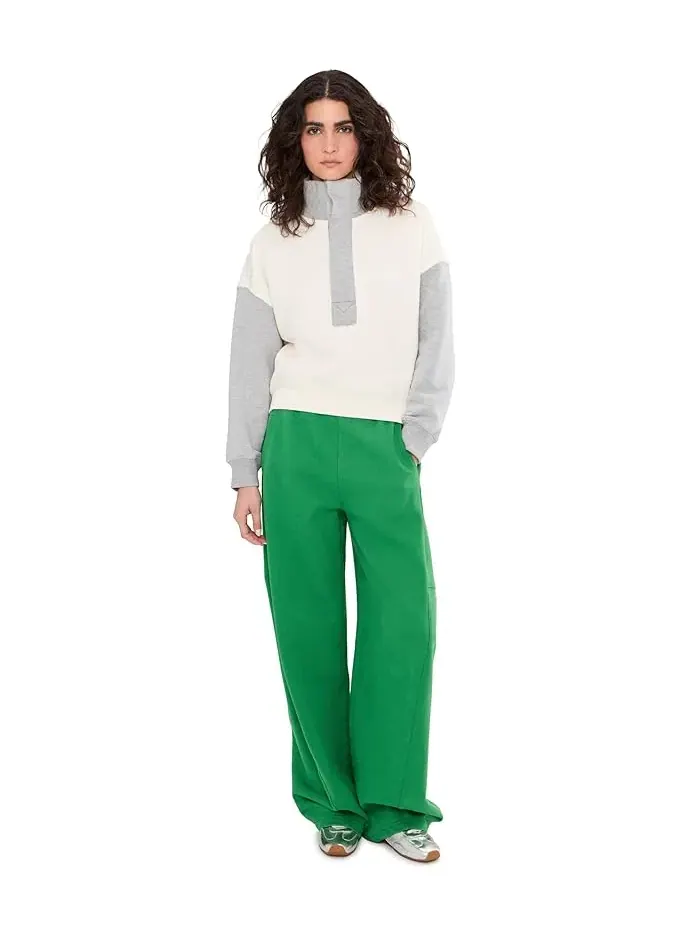 Толстовка Color-Block Free People — изображение 2 из 5, серый