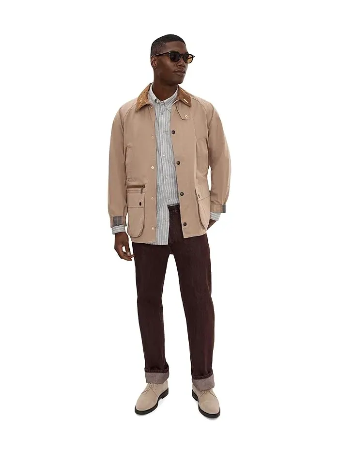 Куртка Barbour Icons Bedale Barbour — изображение 2 из 5, коричневый