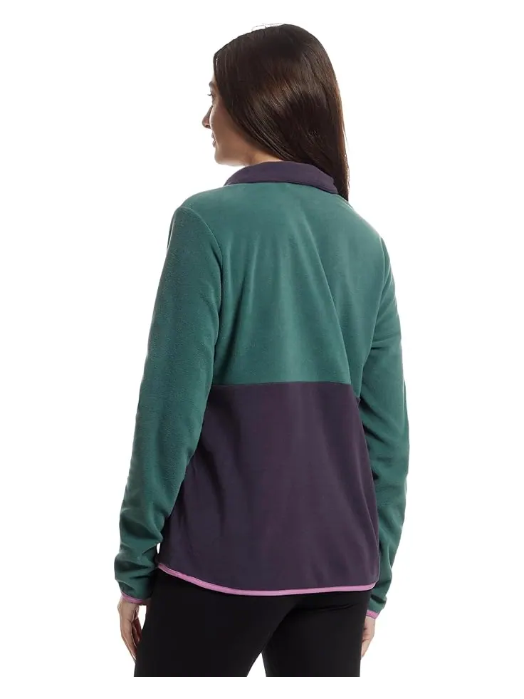 Женский свитер Helly Hansen Daybreaker Snap Pullover — изображение 3 из 5, фиолетовый
