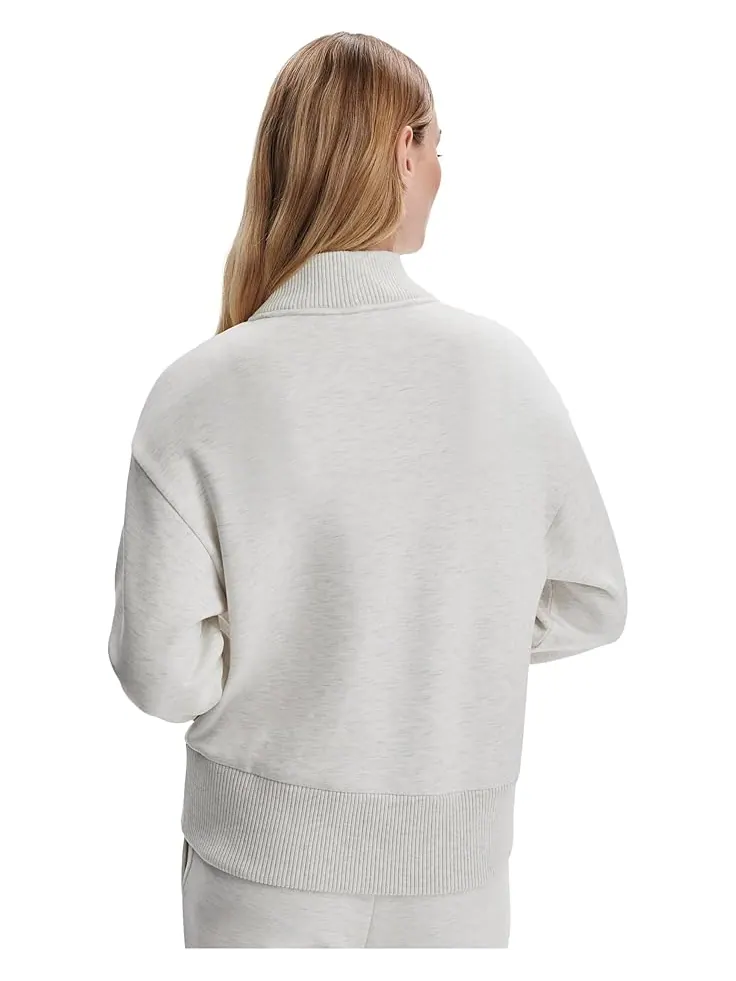 Женский худи Varley Sally Half Zip Sweat — изображение 3 из 5, слоновая кость