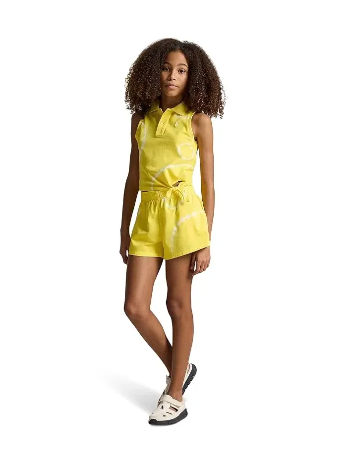 Майка Polo Ralph Lauren Kids — изображение 3 из 5, желтый