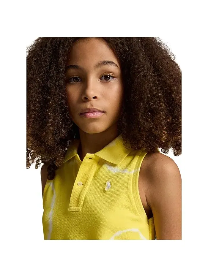 Майка Polo Ralph Lauren Kids — изображение 5 из 5, желтый