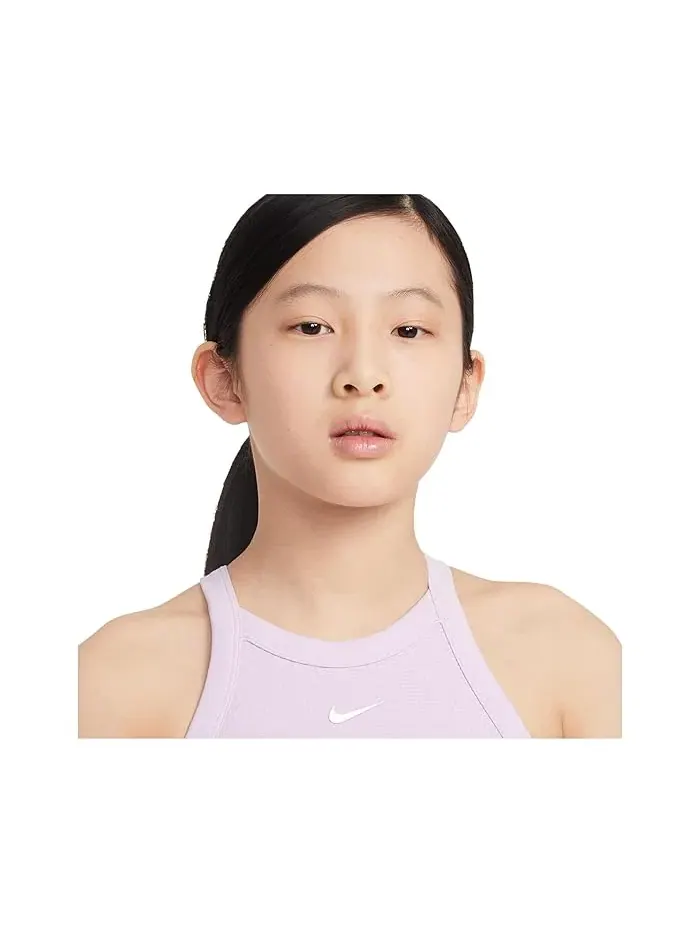 Майка Nike High-Neck Tank Top Nike Kids — изображение 3 из 5, белый