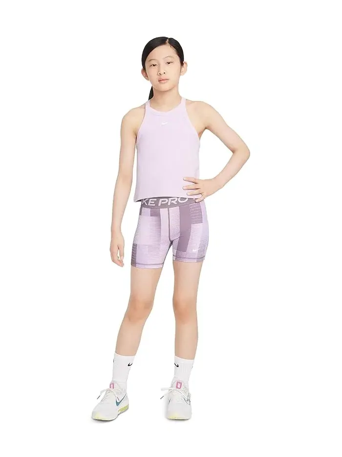Майка Nike High-Neck Tank Top Nike Kids — изображение 5 из 5, белый