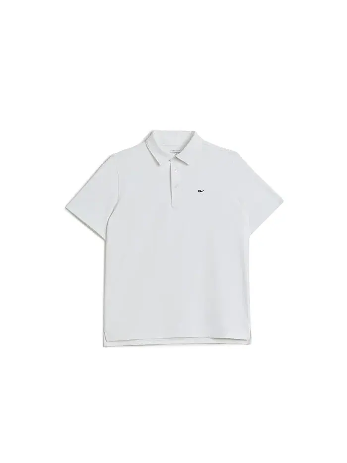 Поло Solid Sankaty белое Vineyard Vines Kids — изображение 1 из 3, белый