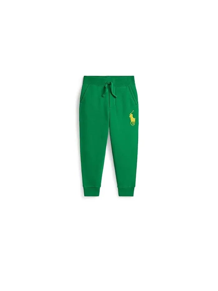 Спортивные брюки Big Pony Fleece Jogger Polo Ralph Lauren Kids — изображение 1 из 2, зеленый