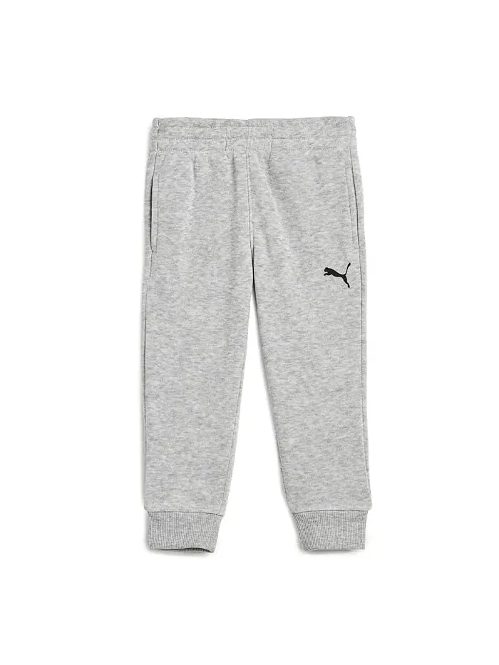 Спортивные штаны флисовые Essential Basics PUMA Kids — изображение 1 из 3, серый