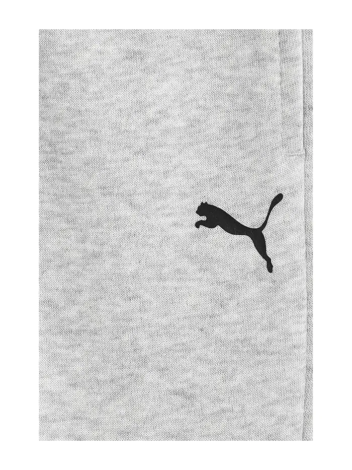 Джоггеры флисовые Essential Basics Logo PUMA Kids — изображение 3 из 3, серый