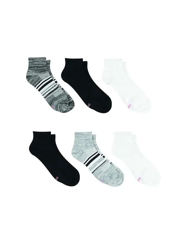 Носки женские дышащие Hanes — изображение 3 из 3, черный