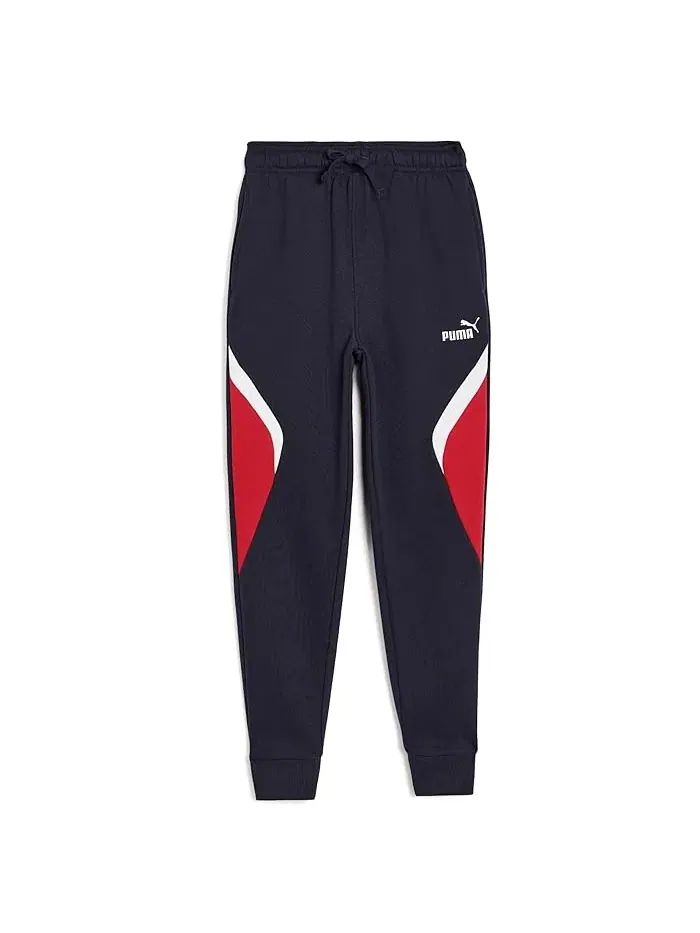 Штаны спортивные Sport Pack Joggers PUMA Kids — изображение 1 из 3, темно-синий/красный