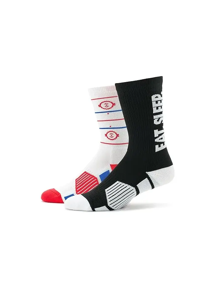 Носки хоккейные Hockey Woven Mid-Calf Sock Set ChalkTalk SPORTS — изображение 1 из 2, мульти
