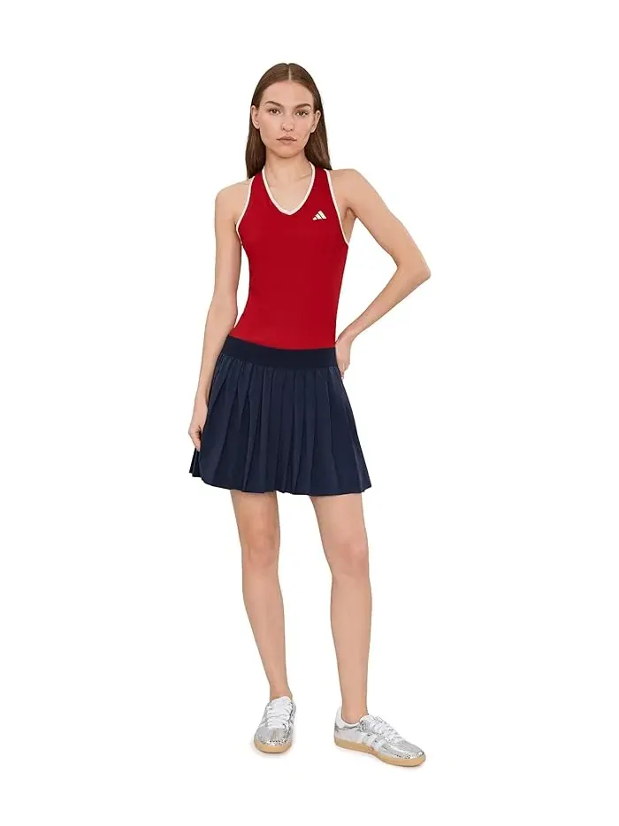 Теннисный топ Heritage Tennis Tank Adidas — изображение 2 из 5, красный