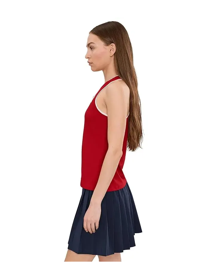 Теннисный топ Heritage Tennis Tank Adidas — изображение 3 из 5, красный