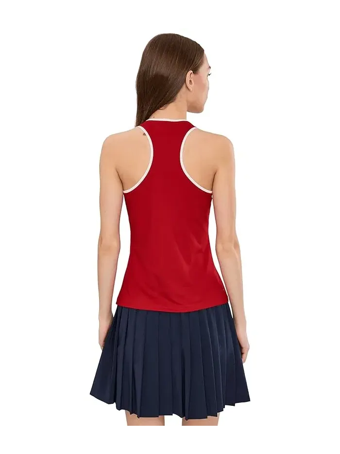Теннисный топ Heritage Tennis Tank Adidas — изображение 4 из 5, красный