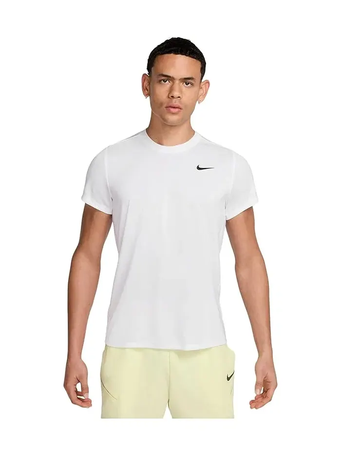Теннисный топ Court Victory Dri-FIT Nike — изображение 1 из 5, белый/черный