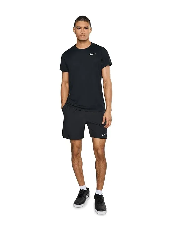 Теннисный топ Court Victory Dri-FIT Nike — изображение 2 из 5, черный/белый