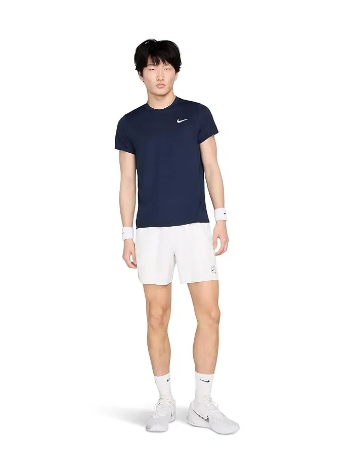 Футболка теннисная дышащая Court Victory Dri-FIT Nike — изображение 2 из 5, белый