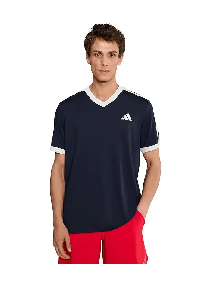Футболка теннисная Heritage Tennis Adidas — изображение 1 из 5, чернильный