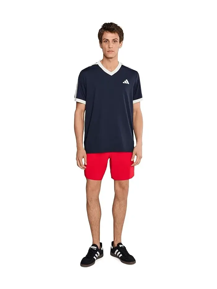 Футболка теннисная Heritage Tennis Adidas — изображение 2 из 5, чернильный