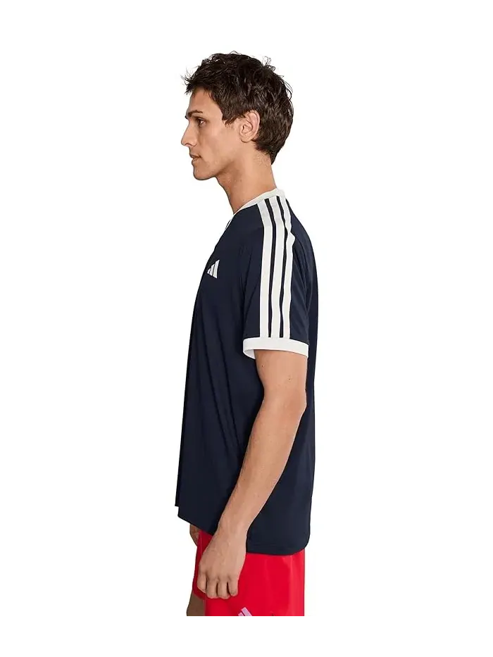 Футболка теннисная Heritage Tennis Adidas — изображение 3 из 5, чернильный