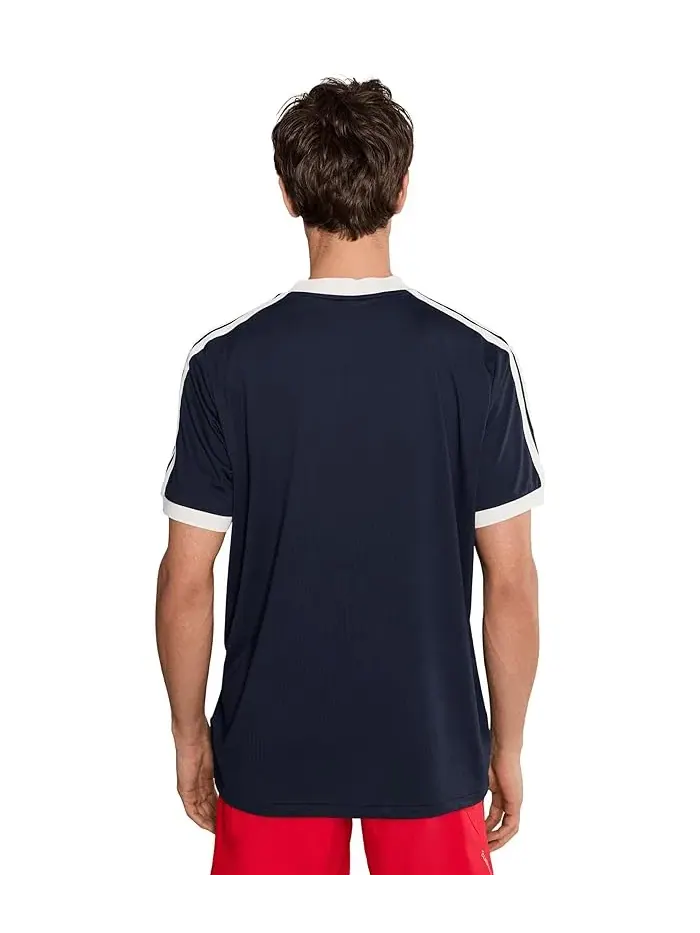 Футболка теннисная Heritage Tennis Adidas — изображение 4 из 5, чернильный