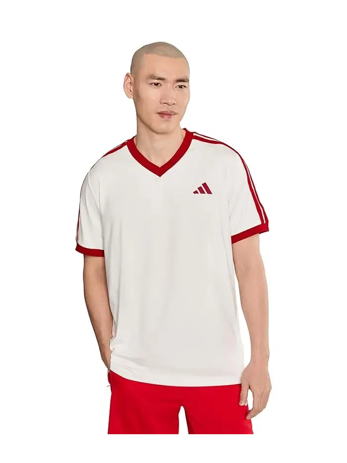 Футболка теннисная Heritage Tennis Adidas — изображение 1 из 5, белый