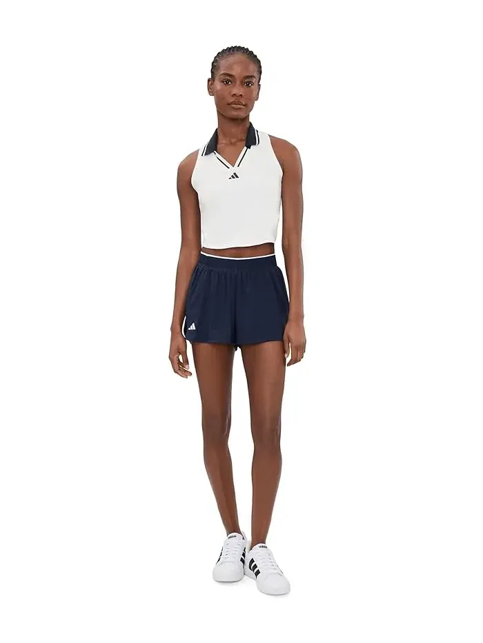 Топ теннисный Climacool Crop Tank Pro Adidas — изображение 2 из 5, белый