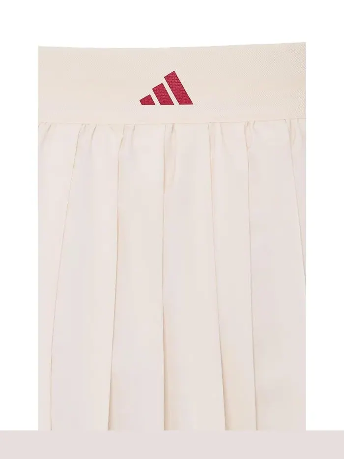 Юбка теннисная A-силуэт Heritage Tennis Skirt Adidas — изображение 5 из 5, белый/белый/металлик