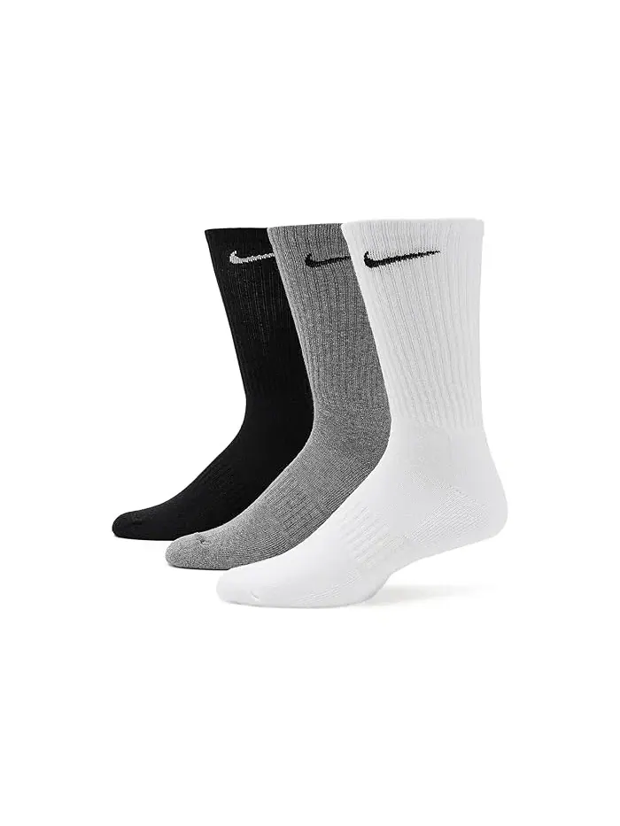 Носки повседневные амортизирующие Everyday Cushion Crew Socks 3-Pair Pack Nike
