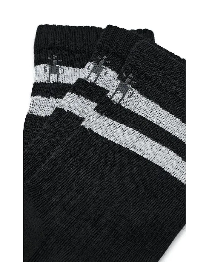 Носки спортивные Everyday Athletic Stripe 3pk Smartwool — изображение 2 из 2, черный