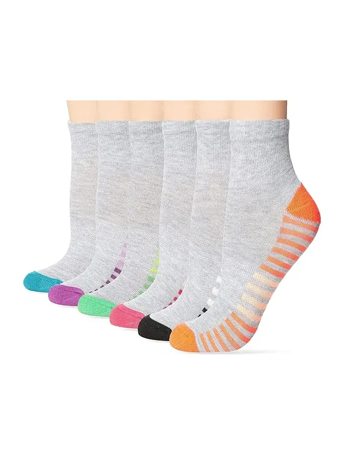 Носки женские компрессионные 6 пар Hanes — изображение 1 из 1, темно-синий