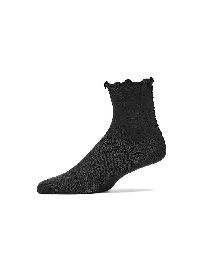 Носки Karsyn Lettuce Edge Quarter II UGG — изображение 1 из 2, черный