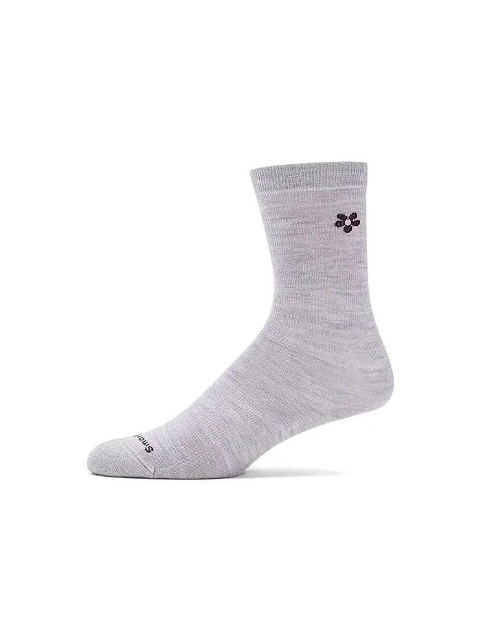 Носки Everyday Groovy Bloom Crew Smartwool — изображение 1 из 2, фиолетовый