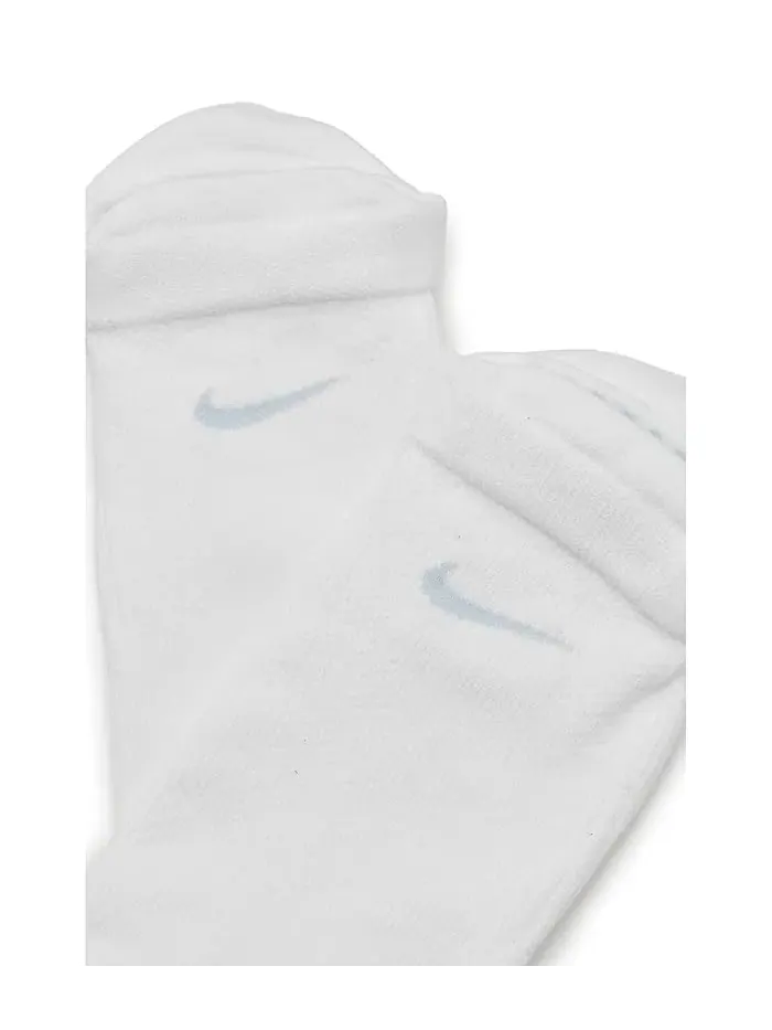 Носки Nike Running Lightweight No Show Socks — изображение 2 из 2, белый/черный/платиновый