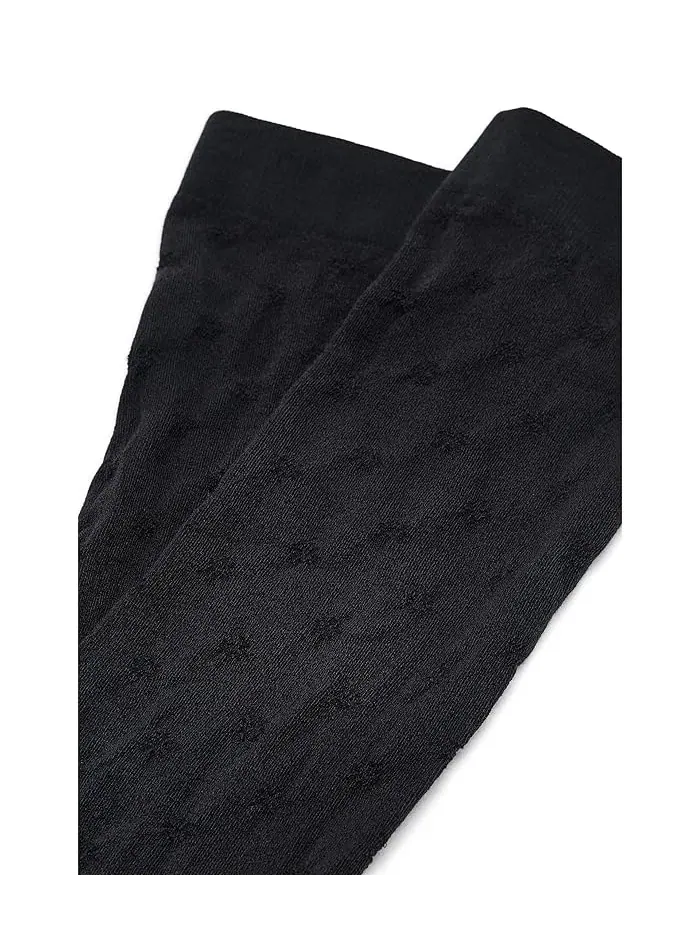 Носки хлопковые Daisy Cotton Socks Wolford — изображение 2 из 2, черный