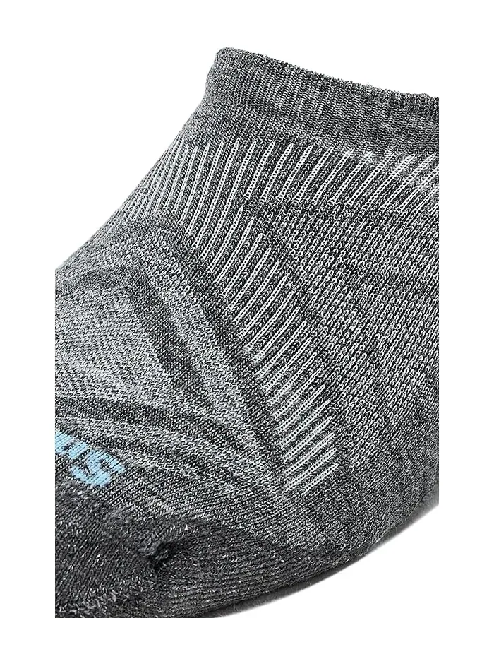 Носки беговые амортизирующие Run Targeted Cushion No Show Smartwool — изображение 2 из 2, серый