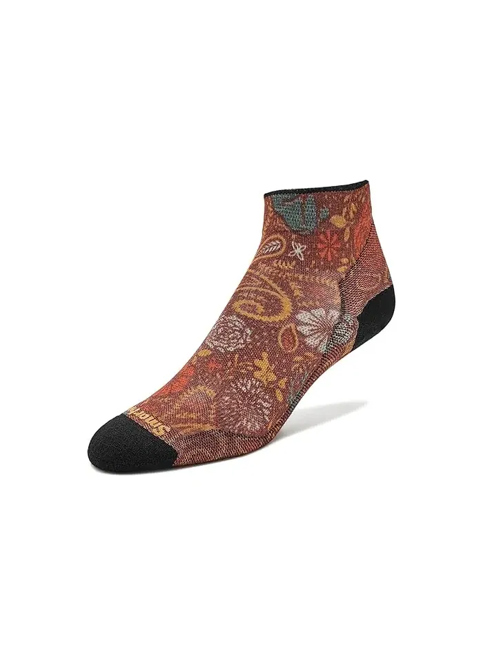 Носки Smartwool Bike Zero Cushion Paisley Print Ankle — изображение 1 из 2, пикантный