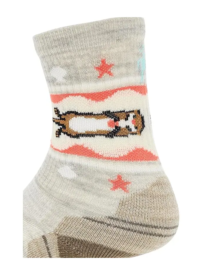 Носки для хайкинга с легкой амортизацией Otter Float Smartwool — изображение 2 из 2, пепельный