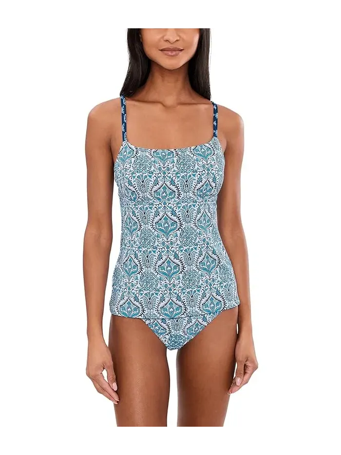 Танкини Noble Pineapple Reversible Tommy Bahama — изображение 2 из 5, индиго