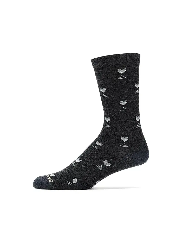 Носки Everyday Stout Street Crew Smartwool — изображение 1 из 2, темно-серый